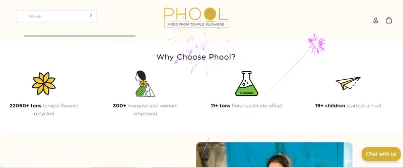 Top trends in social media: Phool’s website
