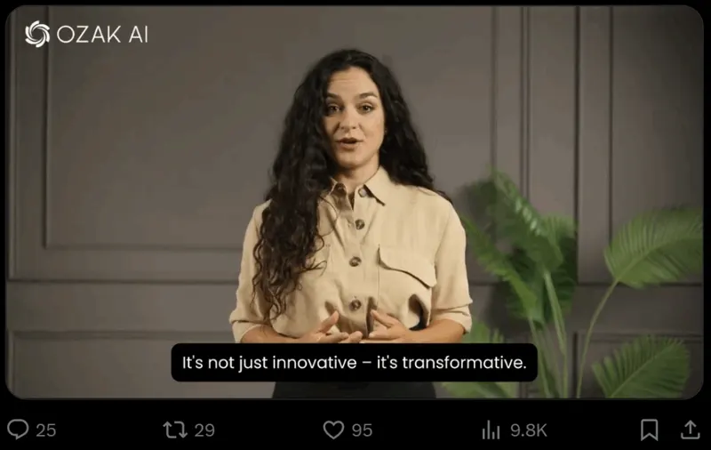 yMedia’s hyper-realistic AI video marketing for Ozak AI